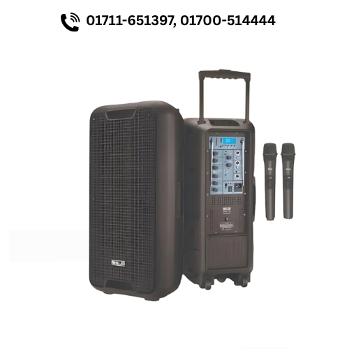 ASPIRE-208 Wireless Bluetooth, USB, Portable Ahuja 55 Watt PA Amplifier Speaker