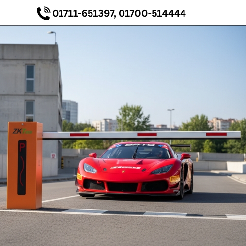 CMP200 ZKTeco Entrance Control 3M/4.5M/6M Boom Left/Right Parking Barrier