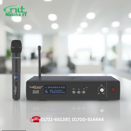 Studiomaster XR-60H UHF Wireless Microphone | 200CH True Diversity