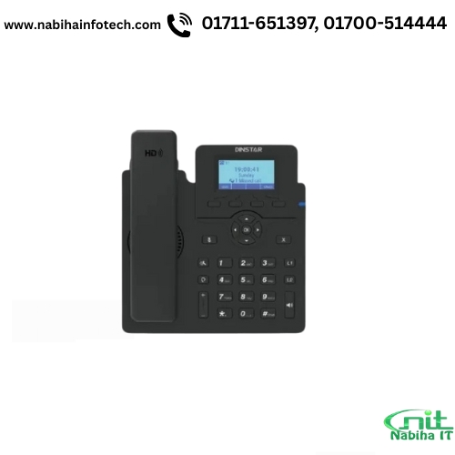 C60U W Wi-Fi DINSTAR IP Phone with POE & Without Adapter