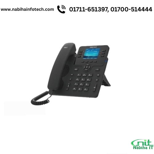C62UP DINSTAR Color Screen IP Phone with POE & Without Adapter
