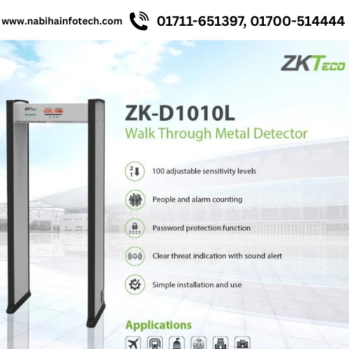 ZK-D1010L Walk Through ZKTeco Metal Detector