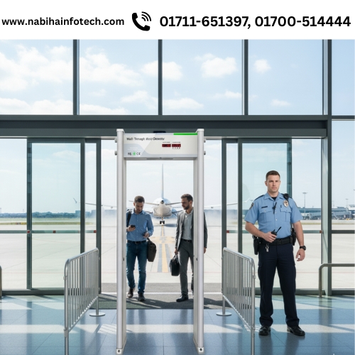 VTS-WD6S 6-Zones Full Body Walk through Security Scanner Verbex Archway Metal Detector Gate