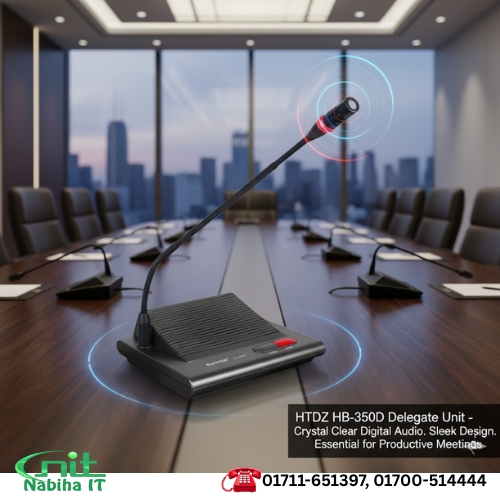 HTDZ HB-350D Delegate Unit | Professional Conference Microphone System