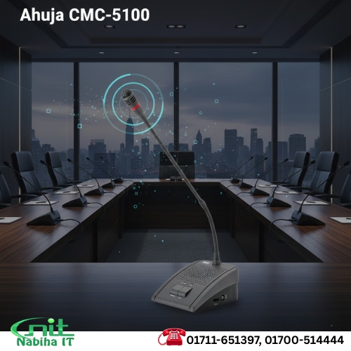 Ahuja CMC-5100 Chairman Unit | Conference System Microphone for Meetings