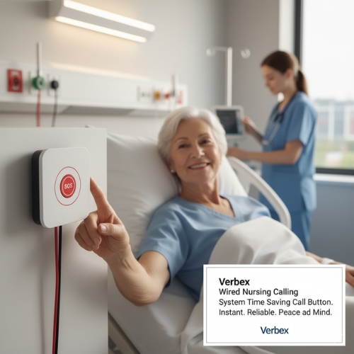 Verbex VT-JT-W5X Wired Nursing Calling Call Button