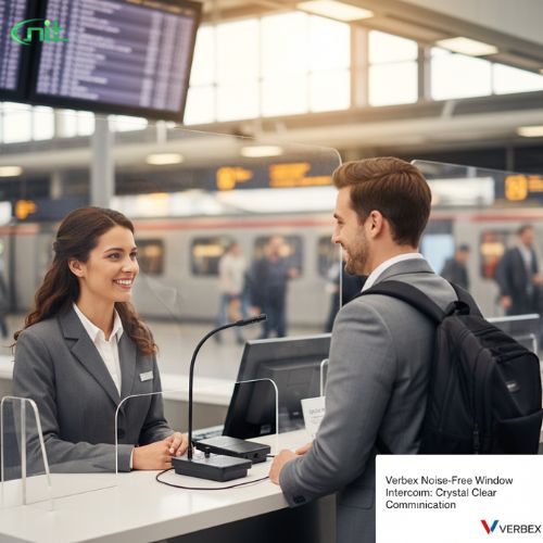 Verbex VT-E350 Window Intercom Device for Indoor Meeting