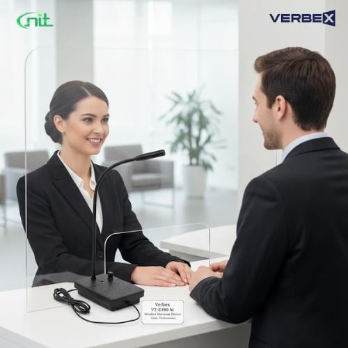 Verbex VT-E390-M Window Intercom Device for Counter Service