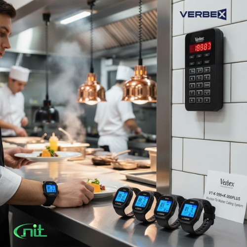 Verbex VT-K-999+K-300PLUS Kitchen To Waiter Calling System