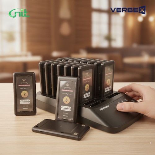 Verbex VT-JT-913 Restaurant Guest Paging System 18 Pagers