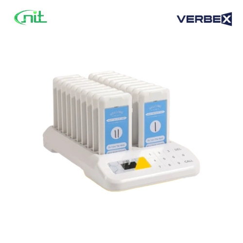 Verbex VT-6830 Touch Keypad Smart Restaurant Guest Paging System with Display Receiver