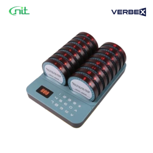 Verbex VT-9316 Touch Keypad Restaurant Waiter Calling System with Pager Display