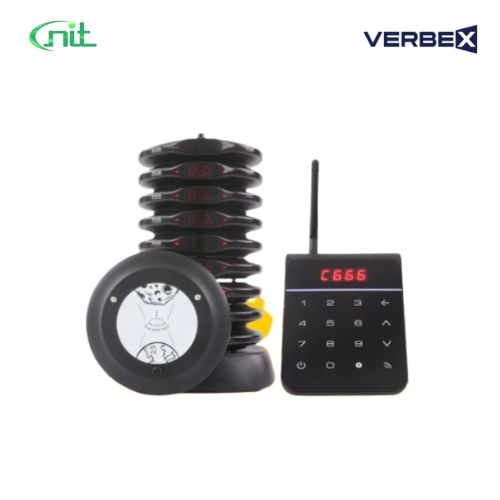 Verbex VT-8110 Touch Keypad Table Calling System for Restaurants