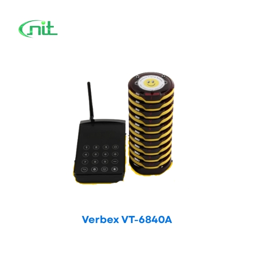 Verbex VT-6840A Restaurant Wireless Paging Queuing Calling System