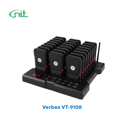 Verbex VT-9108 Touch Keypad Restaurant Calling Bell Set – Call, Cancel, Bill Buttons
