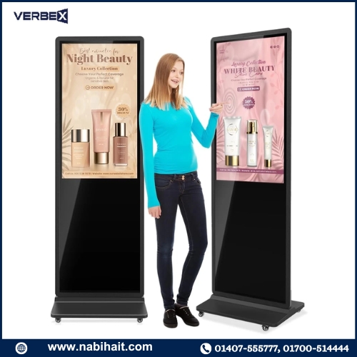 Verbex VT-ADS43NT 43 inch Floor Standing Digital Advertisement Display Signage Kiosk