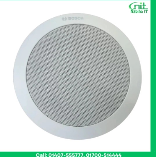 Bosch LC1-PC15G6-6-IN, 15W, Premium Sound Ceiling Loudspeaker, White