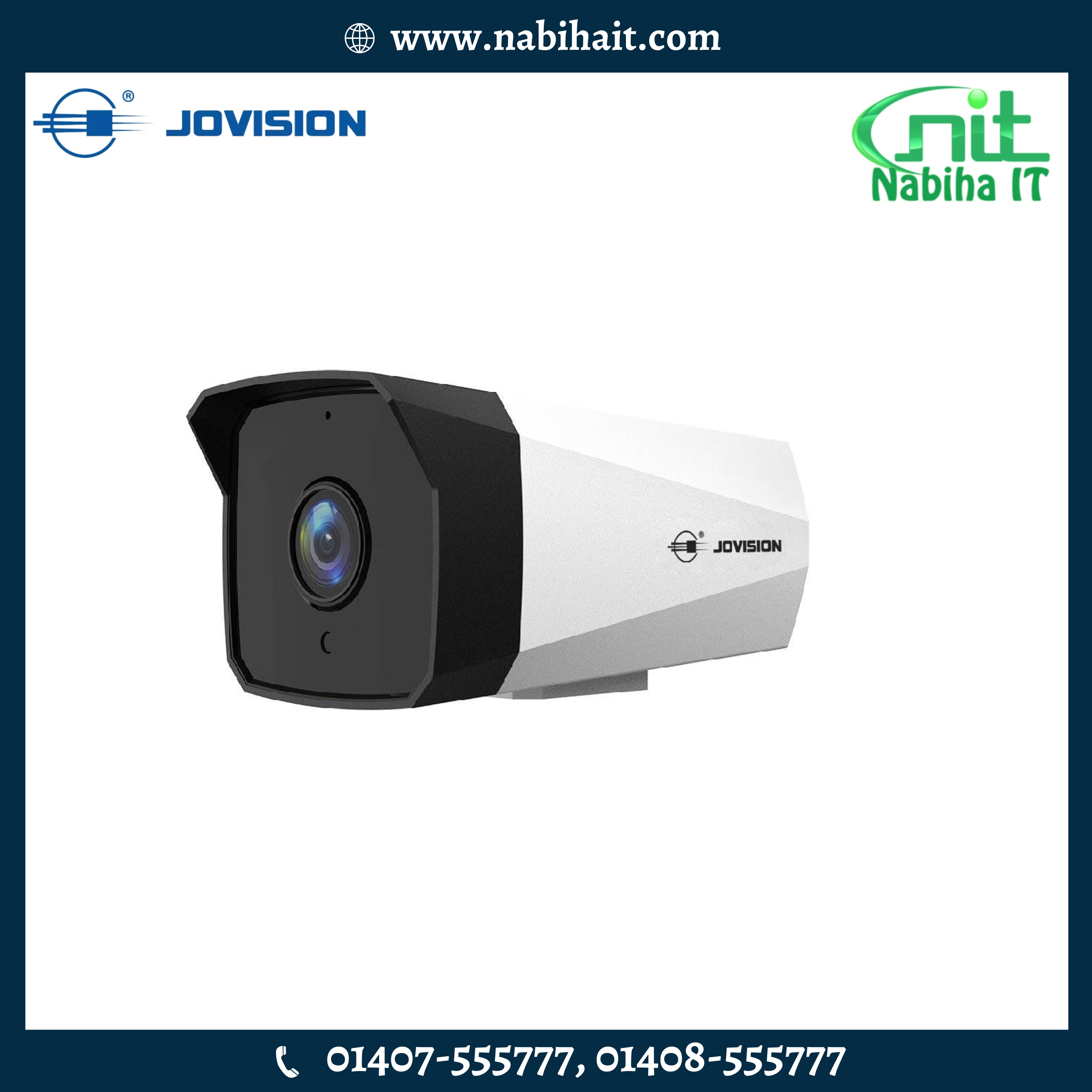 Jovision JVS-N913-K1 H.265 3MP 50M IR Audio Bullet IP Camera