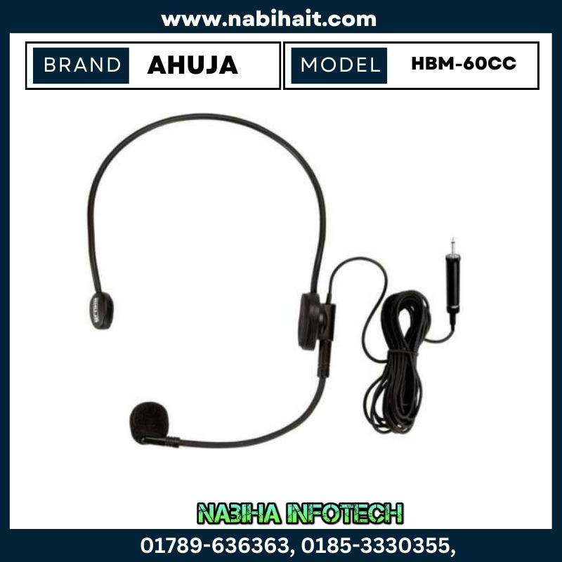 Ahuja HBM-60CC Condenser, Cardioid Headband Microphone