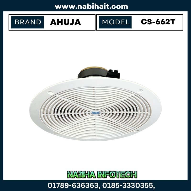 Ahuja CS-662T 6W/100V PA Ceiling Speaker