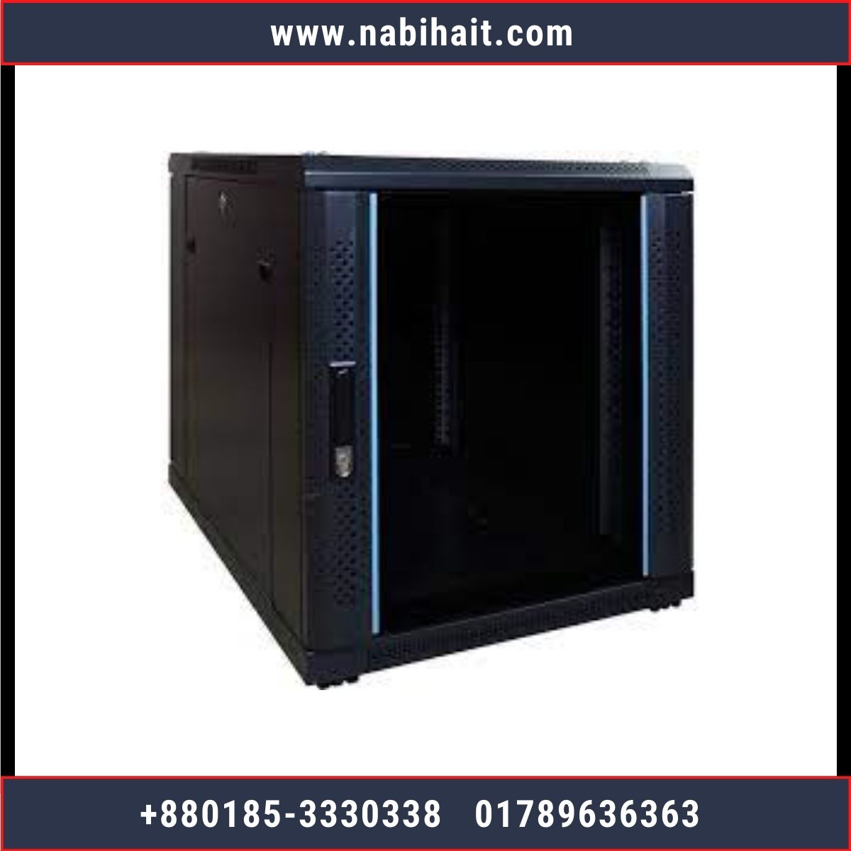 Avanix 12 U Network Server Rack/Cabinet, 600mm X 600mm, Glass Door
