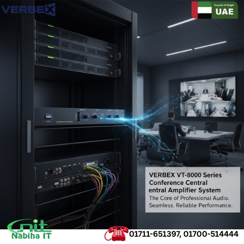 Verbex VT-8000 Series Conference Central Amplifier System In Bangladesh