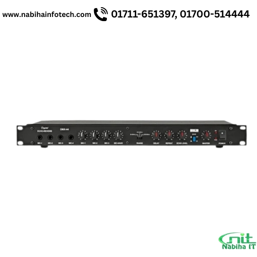 DMX-44 Ahuja 4 Channel Mixer & Digital Effects/Echo/Reverb & Chorus Effect