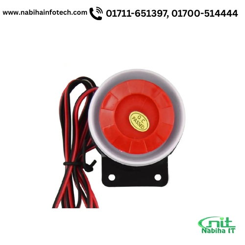 Piezoelectric Buzzer Wired Alarm 110dB Horn