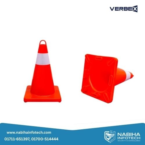 Verbex VT-PV4508WR PVC Traffic Cone