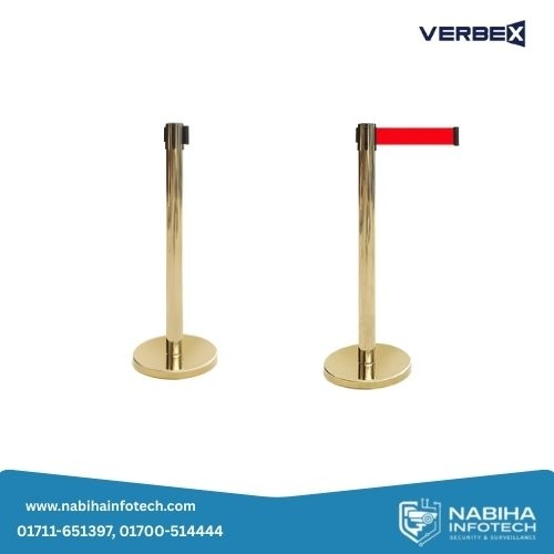 Verbex VT-GCS2M1701 Stainless Steel Crowd Control Stanchion