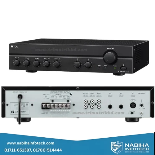 TOA A-2120 Mixer Power Amplifier High-Quality Sound