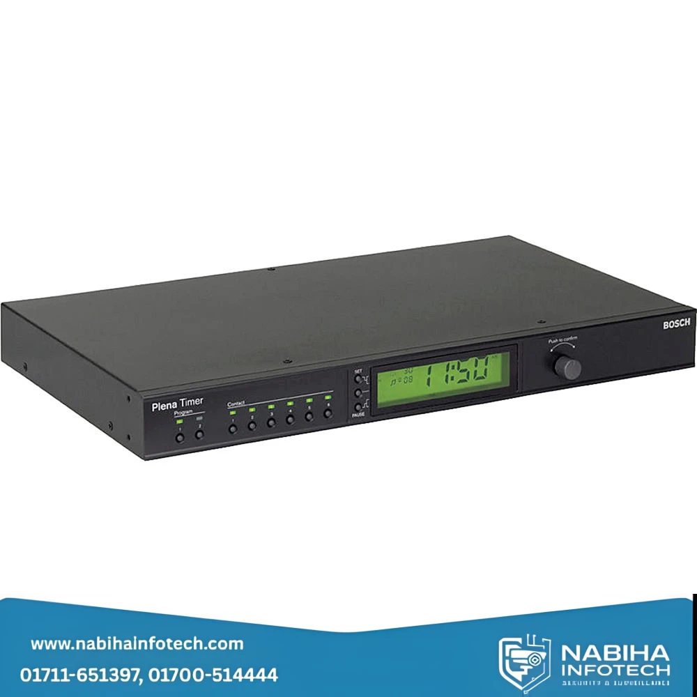 Bosch PLN-6TMW Plena Weekly Timer for PA Systems