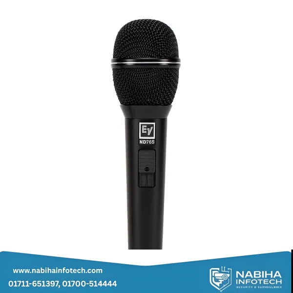 Bosch ND 76S Dynamic Cardioid Vocal Microphone with On/Off Switch