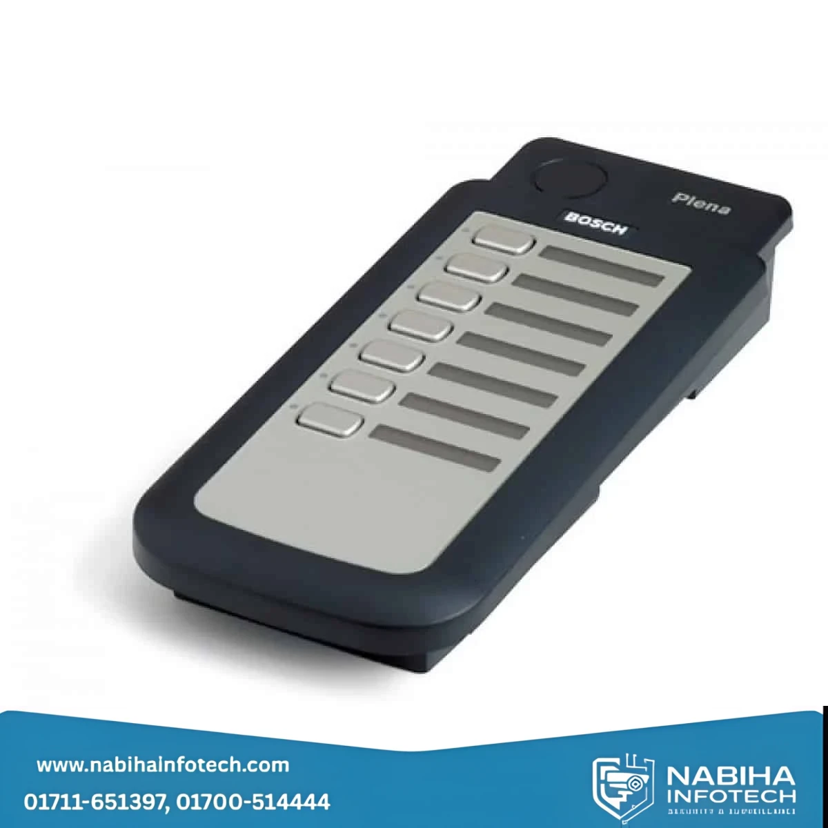 Bosch LBB 1957/00 Plena 7-Zone Keypad | Remote Control & Paging