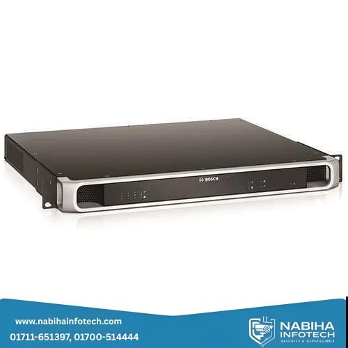 Bosch PRA-AD604 600W IP Amplifier - Flexible 4-Channel Power Allocation
