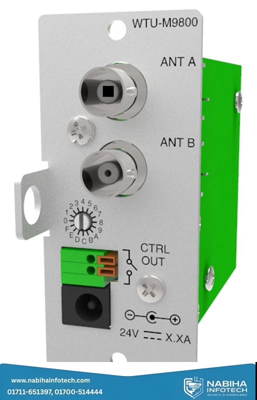 TOA WTU-M9800 Wireless Tuner Module – UHF Diversity Receiver Expansion