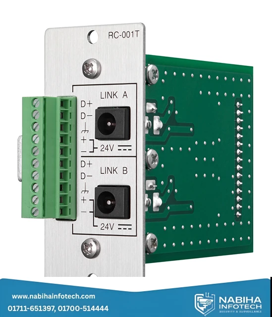 TOA RC-001T Remote Control Module – RS-485 Interface for 9000M2 Series Mixer Amplifiers