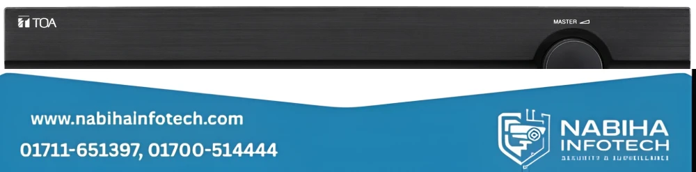 TOA A-2030 Mixer Power Amplifier – 30W 100V Line Public Address Amp for Small Business & Retail