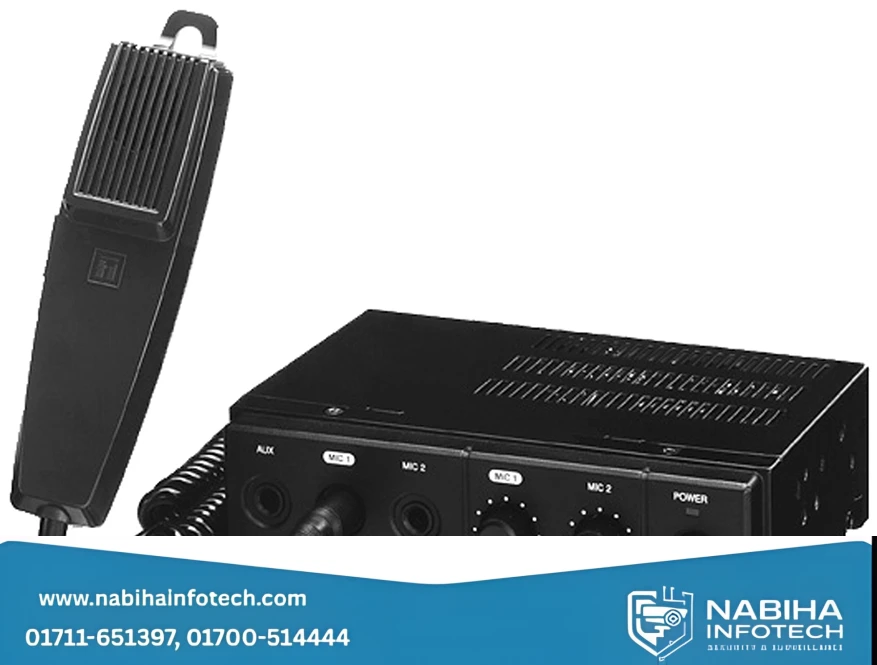 TOA CA-160 Car Amplifier – 60W (120W Max) 12V DC High-Power Mobile PA Amp for Large Vehicles