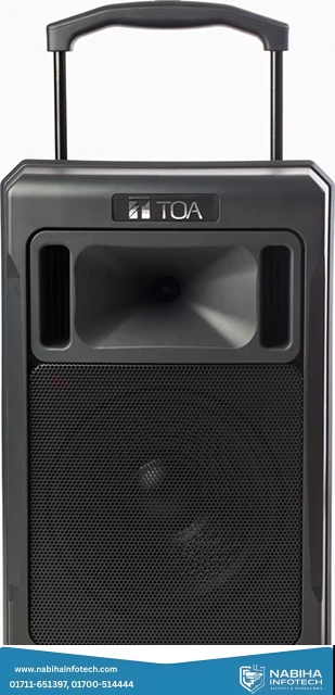 TOA WA-Z110SD Portable 70W PA – Wireless Mic Support & Digital Recording for Gyms, Assemblies & Large Venues