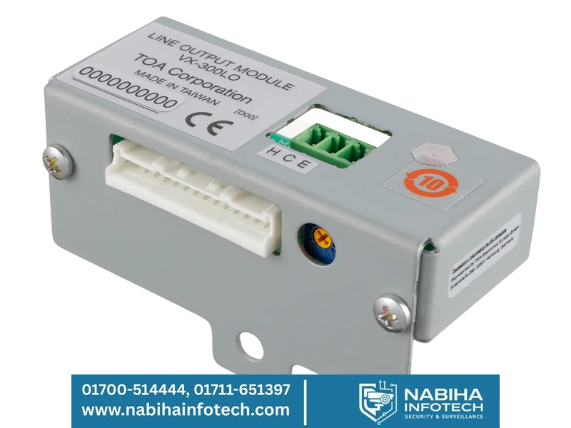 TOA VX-300LO Line Output Module – Balanced Audio Output