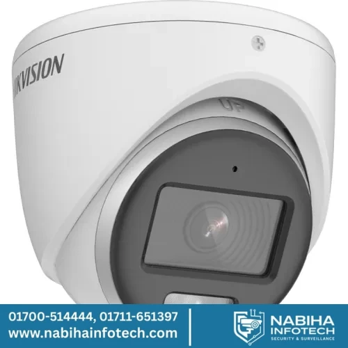 Hikvision DS-2CE70DF0T-MFS 2MP ColorVu Audio Fixed Turret CCTV Camera