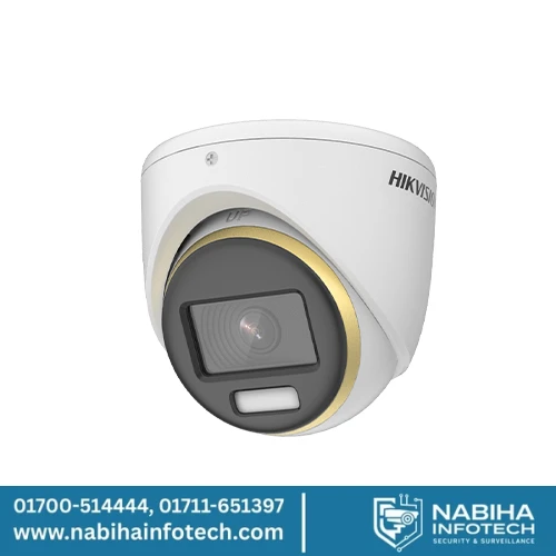 Hikvision DS-2CE72DF3T-MFS 2MP ColorVu Audio Fixed Turret Premium Camera