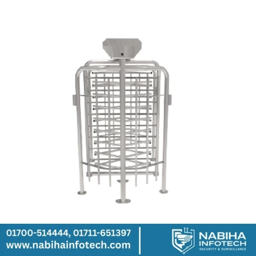ZKTeco FHT2322D Full Height Turnstile with Fingerprint and RFID Access Control System