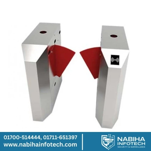 ZKTeco FBL2022 Pro Single Lane Flap Barrier Turnstile