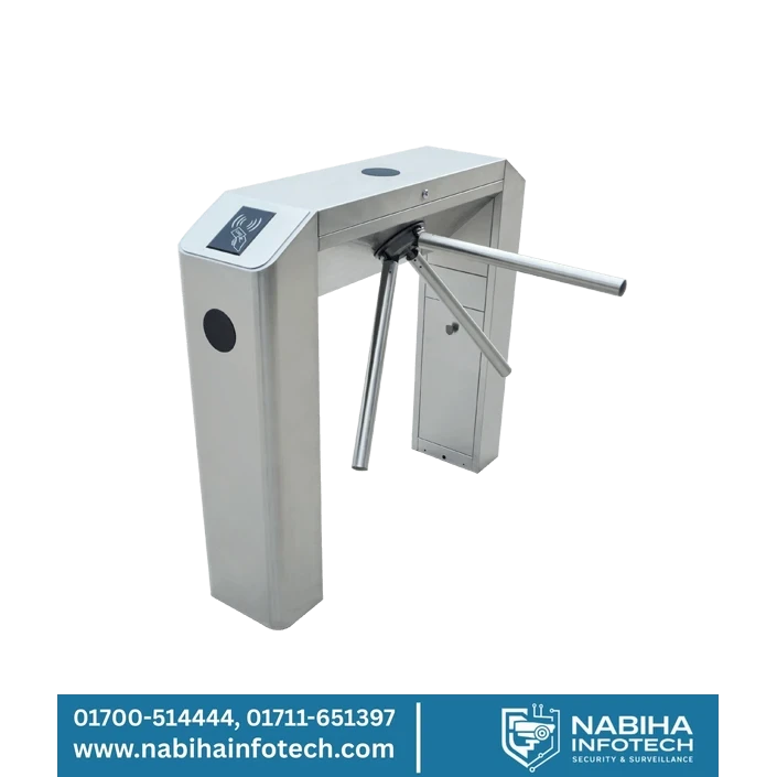 ZKTeco TS2022 Tripod Turnstile with Controller and Fingerprint & RFID Reader