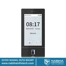 ZKTeco SenseFace 8A Plus Face Recognition and Multi-Biometric Time Attendance and Access Control Terminal