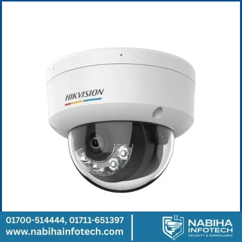 Hikvision DS-2CD1167G2H-LIU 6 MP ColorVu with Smart Hybrid Light Fixed Dome Network Camera