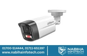 Dahua DH-IPC-HFW1239TL1-PV 2MP Full-Color Smart Dual-Light Bullet IP Camera with Mic & Speaker Price in Bangladesh