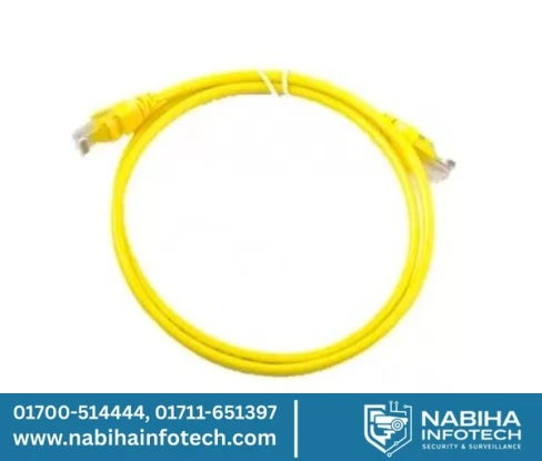 Vivanco 2-Meter Cat6 Ethernet Patch Lead – High-Performance Yellow
